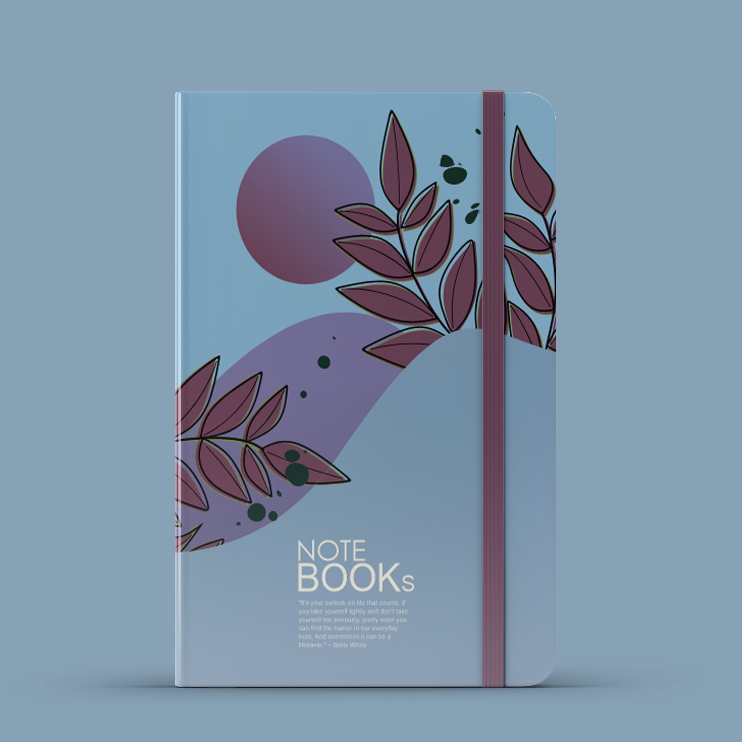 Notebooks Built for Writers, Dreamers, and Planners (Notebook design NB00429)