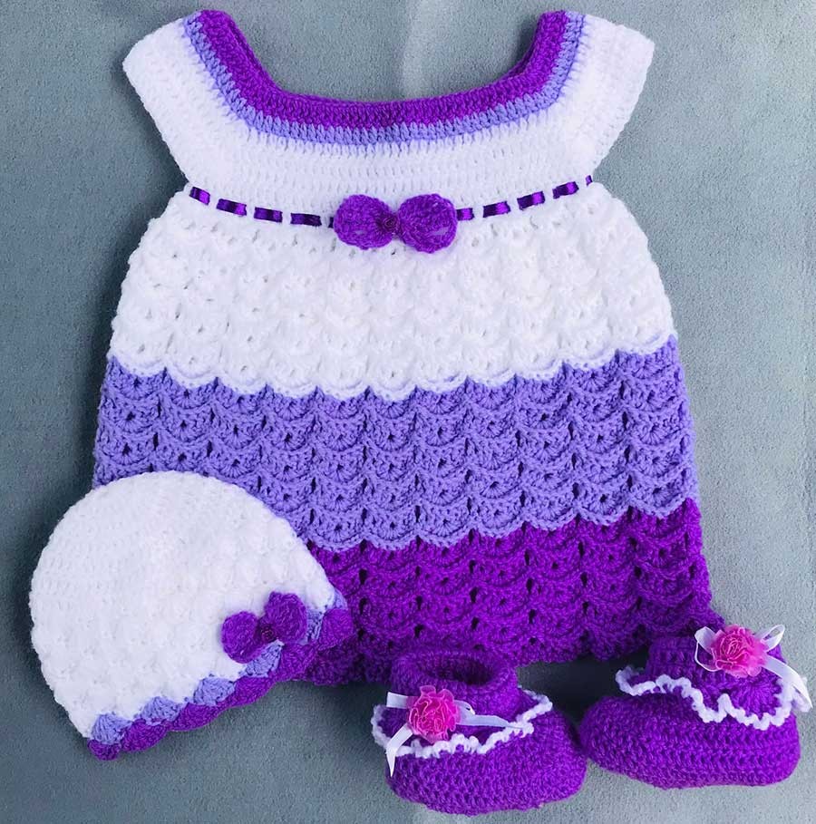 Handama Crochet Baby Dress