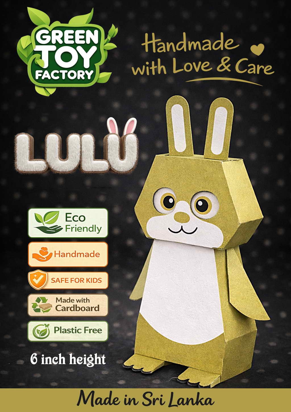 Eco Friendly Toy - Rabbit