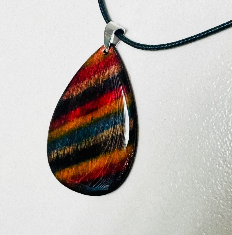 Sunset Stripes Pendant