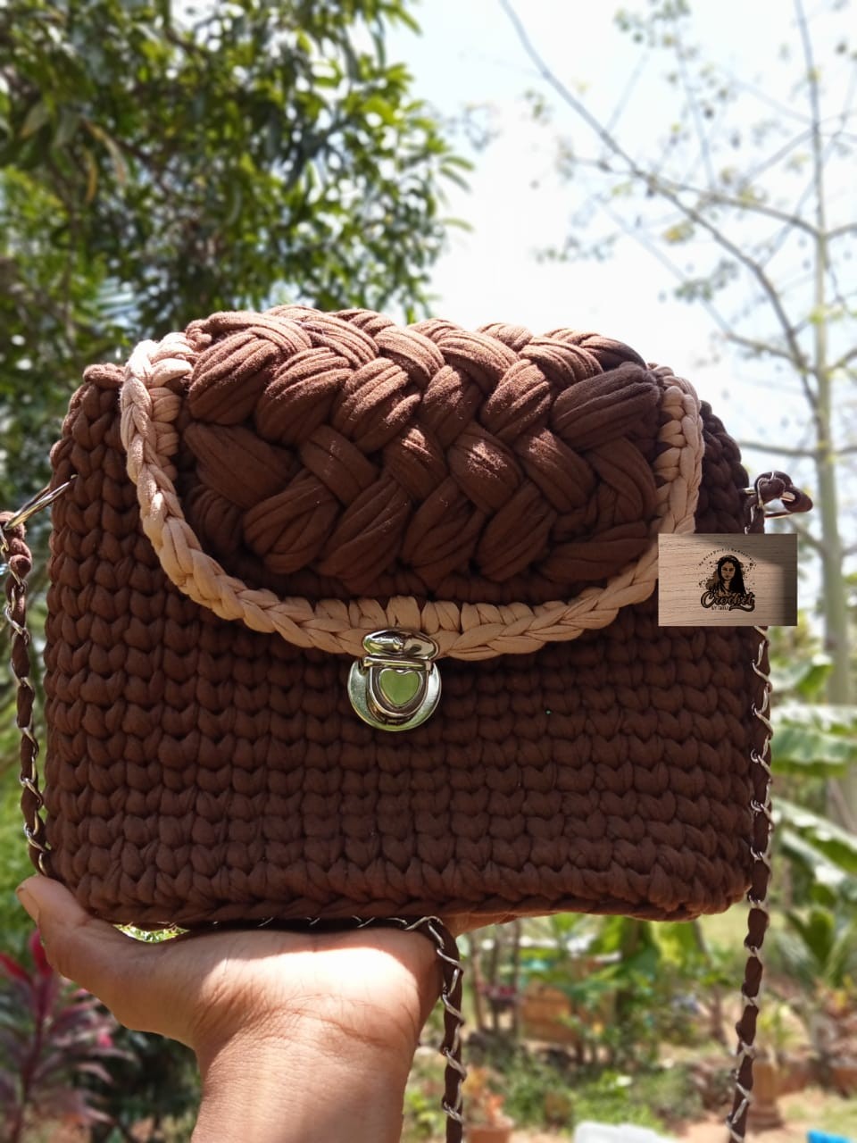 Crochet Hand Bags by Thili