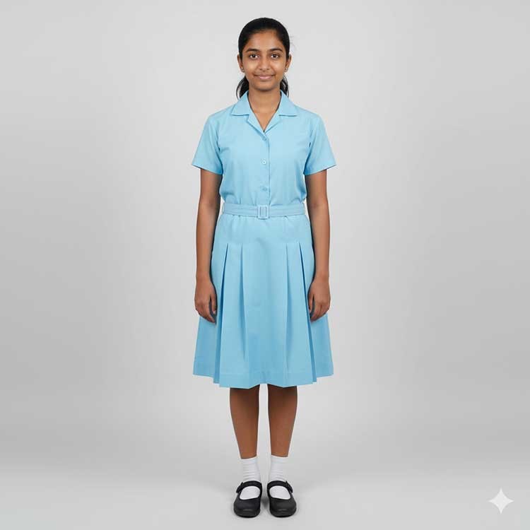 Lyceum School Uniform Girls' Frock – Premium Quality & Comfortable
