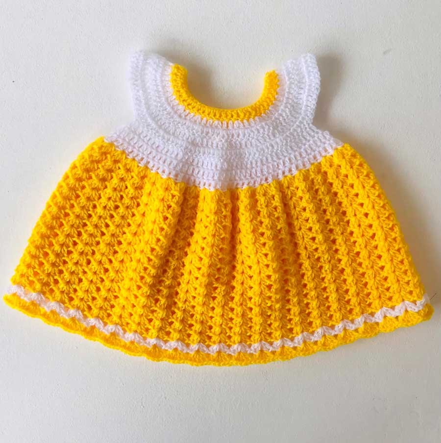 Handama Crochet Baby Dress