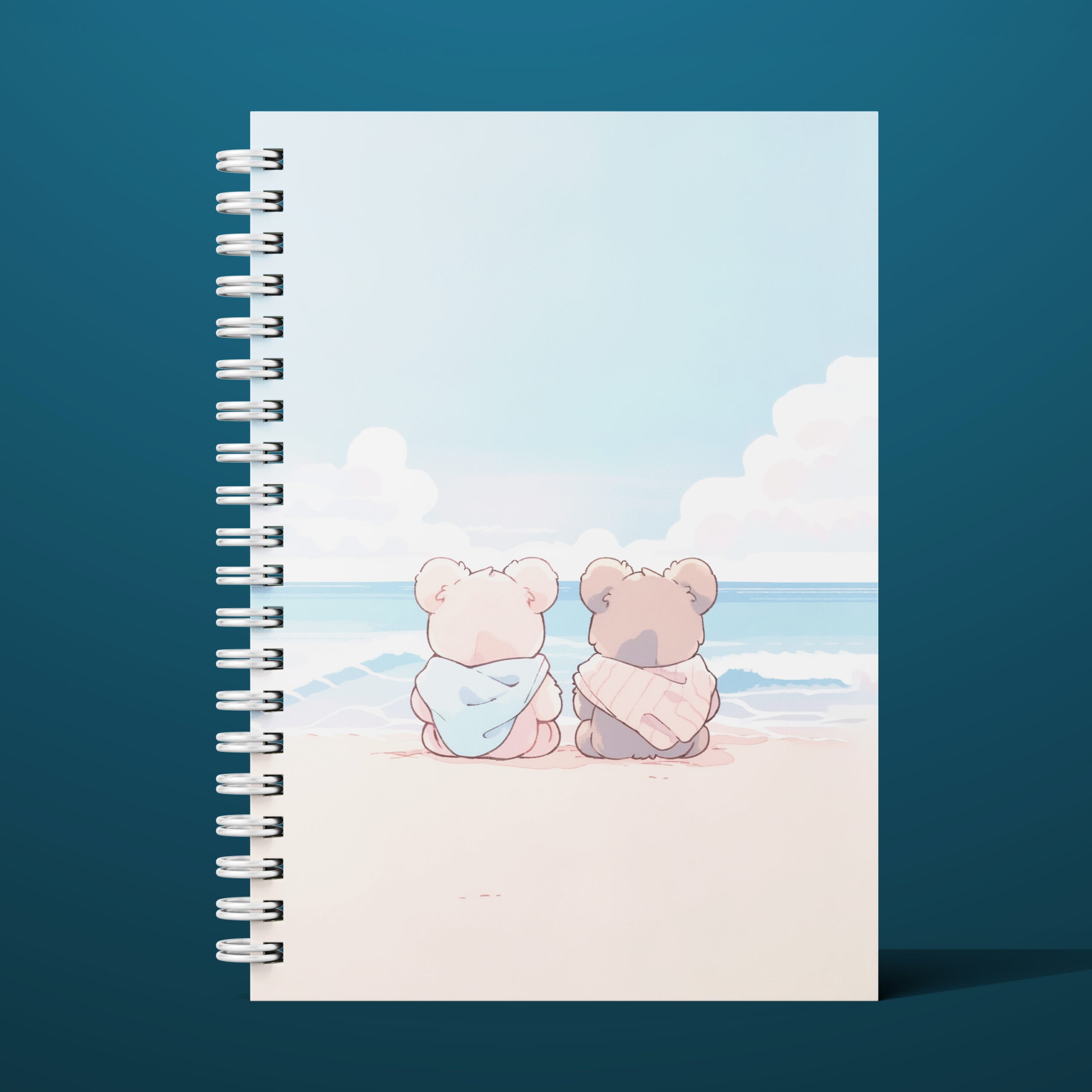 Two Bears, One Love, Endless Stories (Notebook design NB00439)