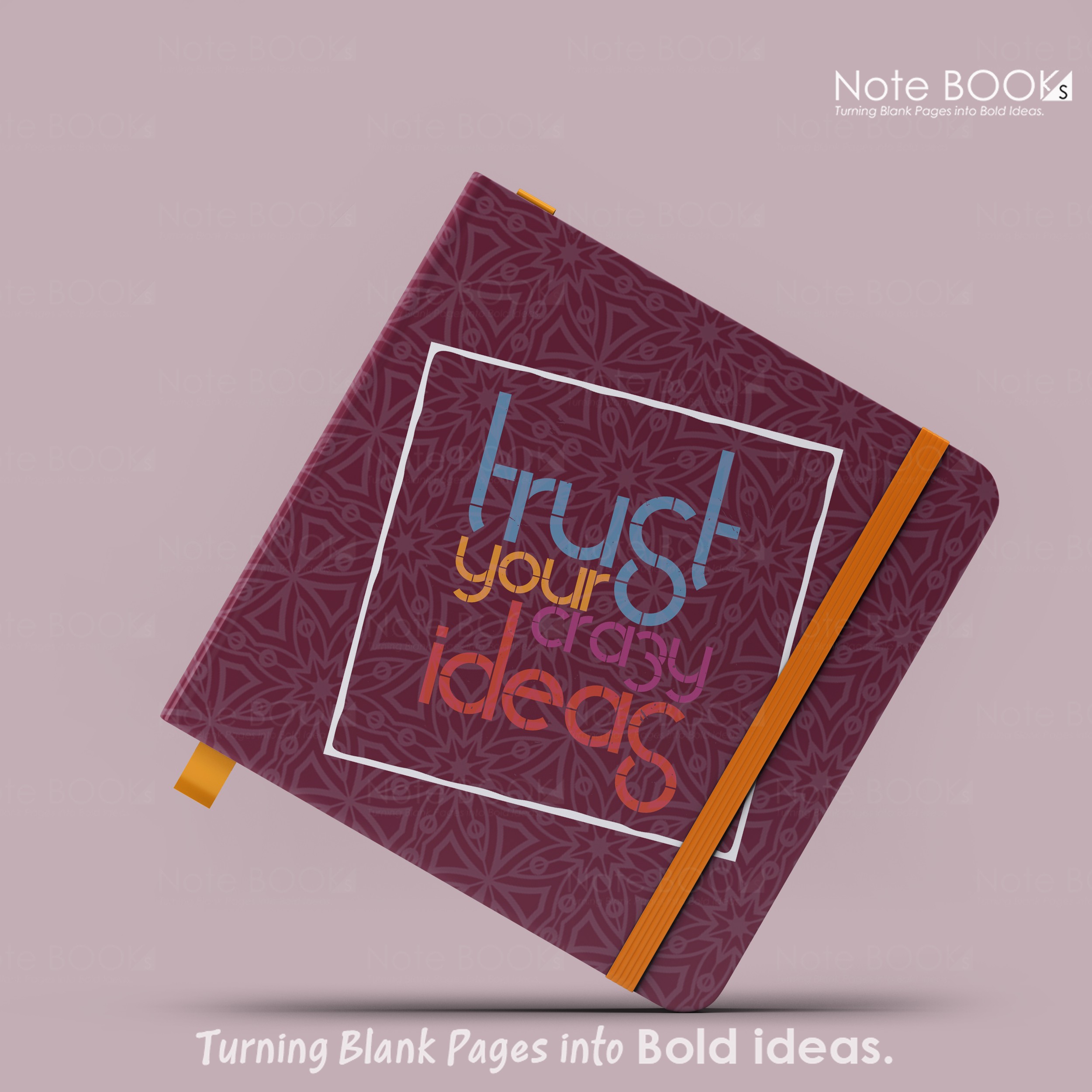 Durable Notebooks for Notes, Journals, and Sketches (Notebook design NB00411)