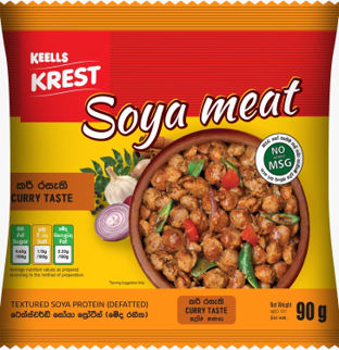 Keells Krest Soya Meat - Curry 90g