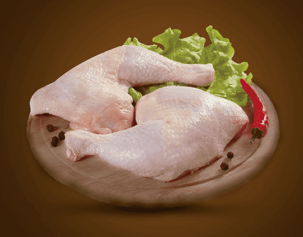 CHICKEN WHOLE LEGS WITH SKIN 1KG