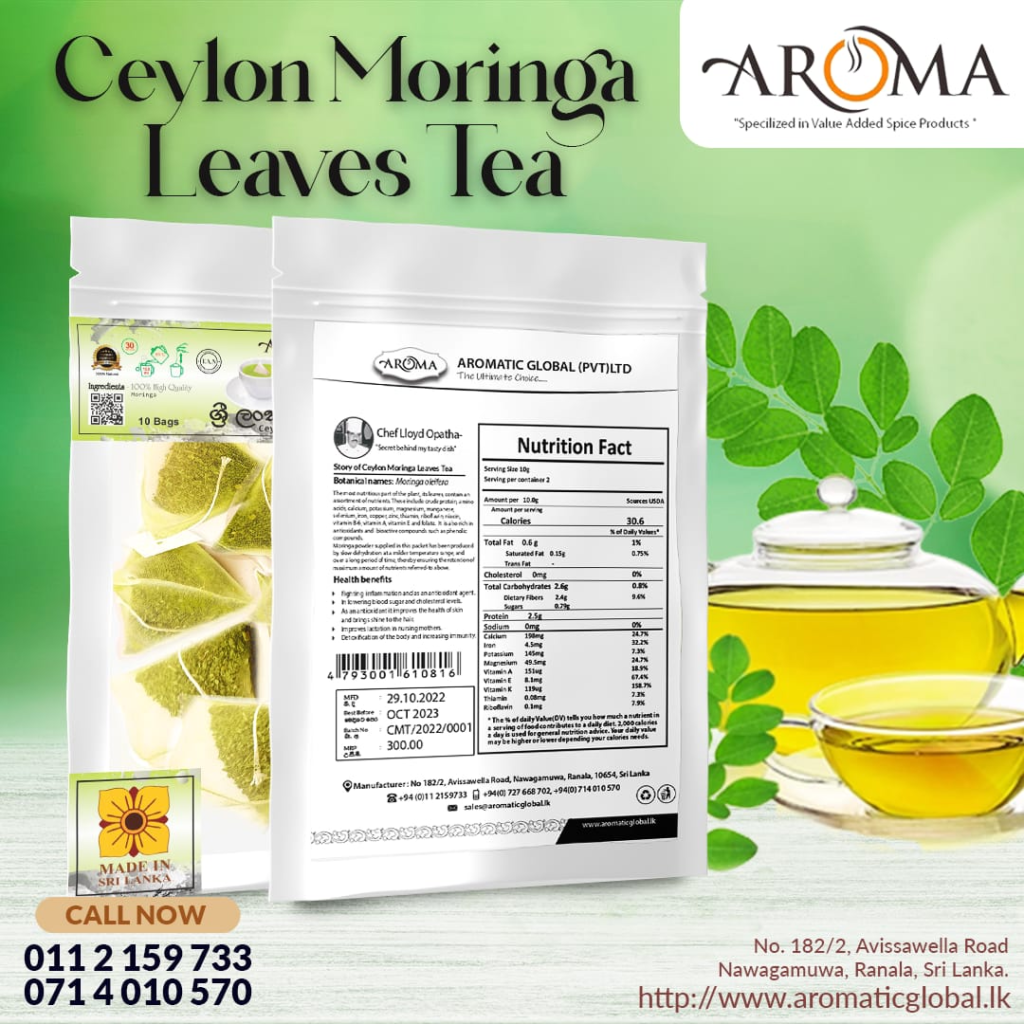 Ceylon Moringa Tea Bag