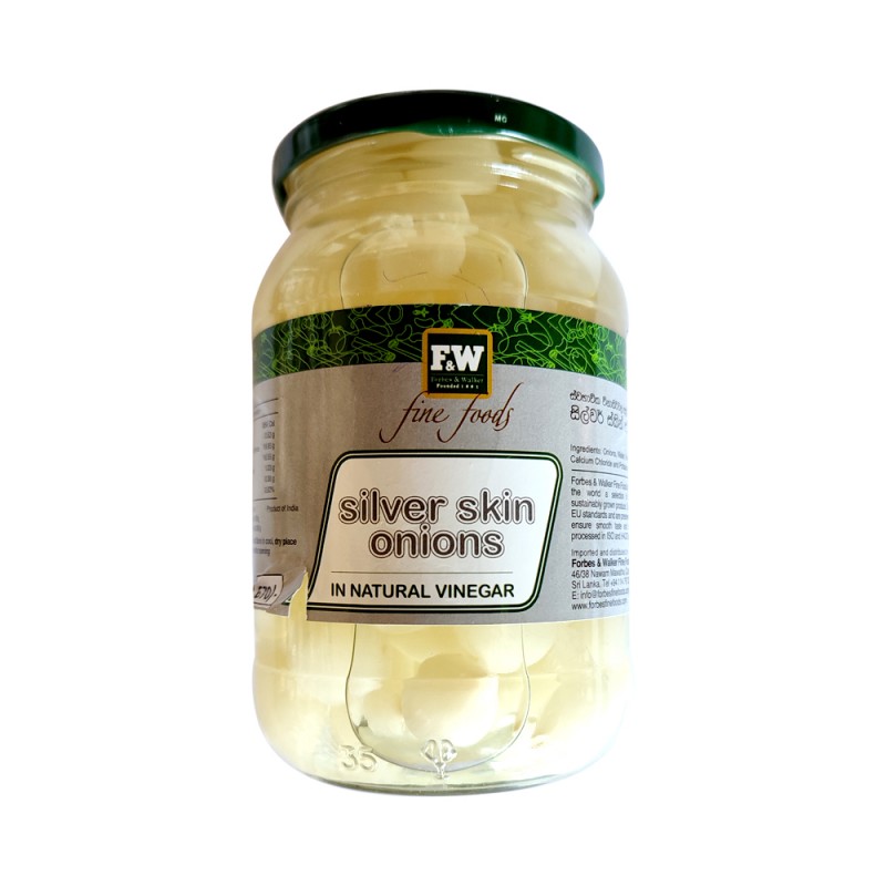 F&W Silver Skin Onions 500g