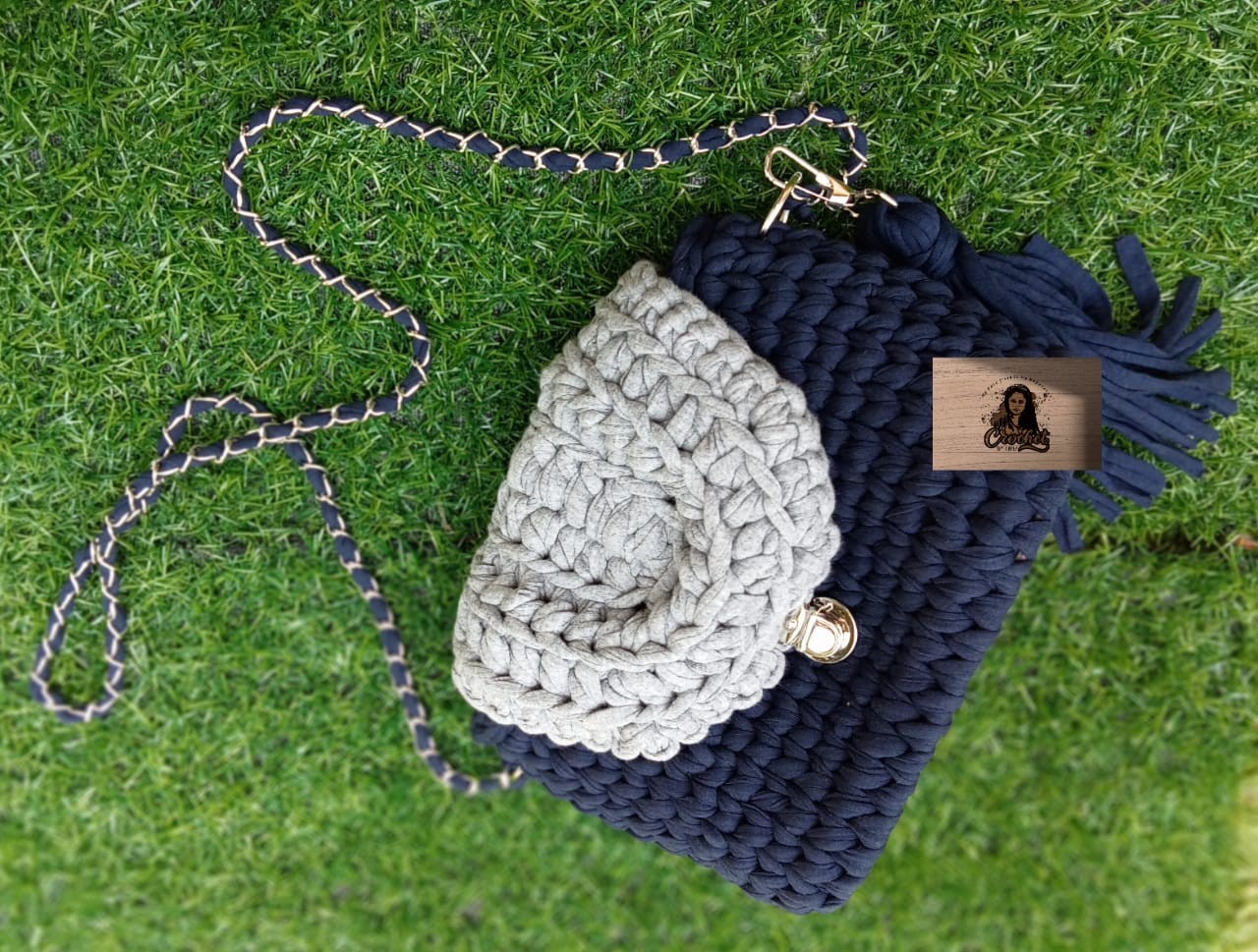 Crochet Hand Bags by Thili