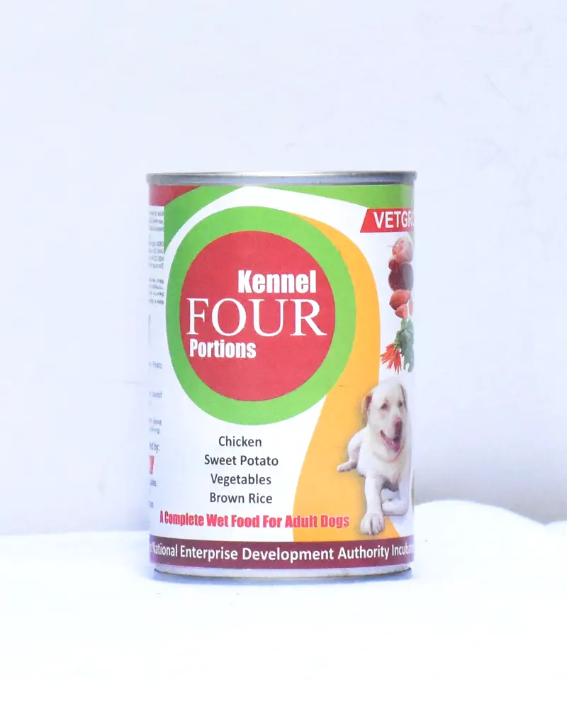 Kennel Four Portions – A Complete Wet Food For Adult Dogs