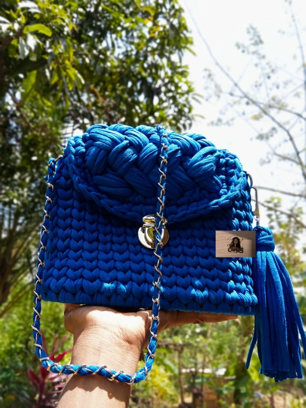 Crochet Hand Bags by Thili