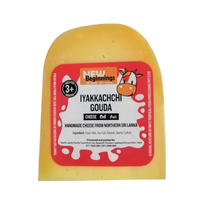 New Beginnings Iyakkachchi Gouda Cheese 150g