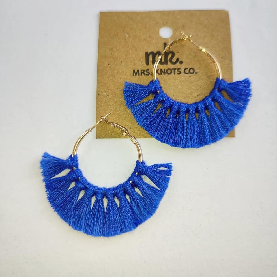 Hand Made Luxury Cotton Ear Rings