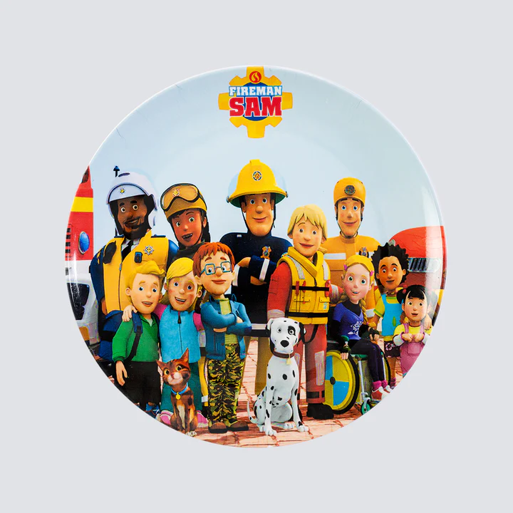 FIREMAN SAM PLATE