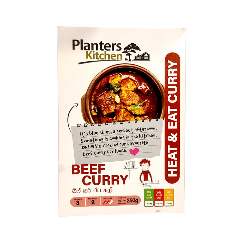 Planters Kitchen Heat & Eat Curry Beef Curry 250g