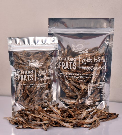 Unsalted Sprat - Headless 50g