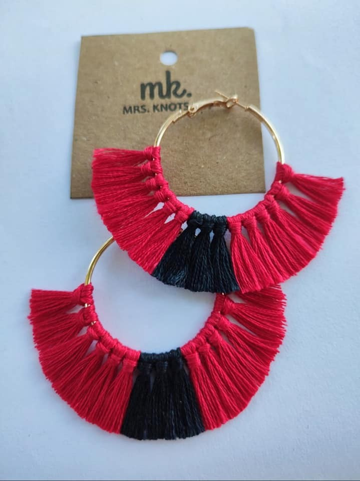 Hand Made Luxury Cotton Ear Rings