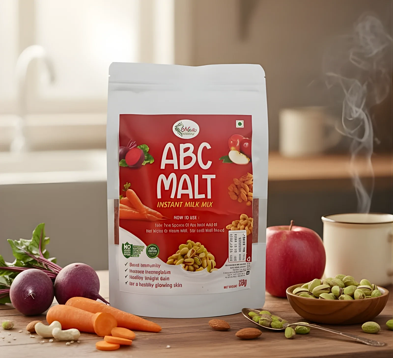 Nava Herbal ABC Malt 250g – Nutritious Energy & Health Drink