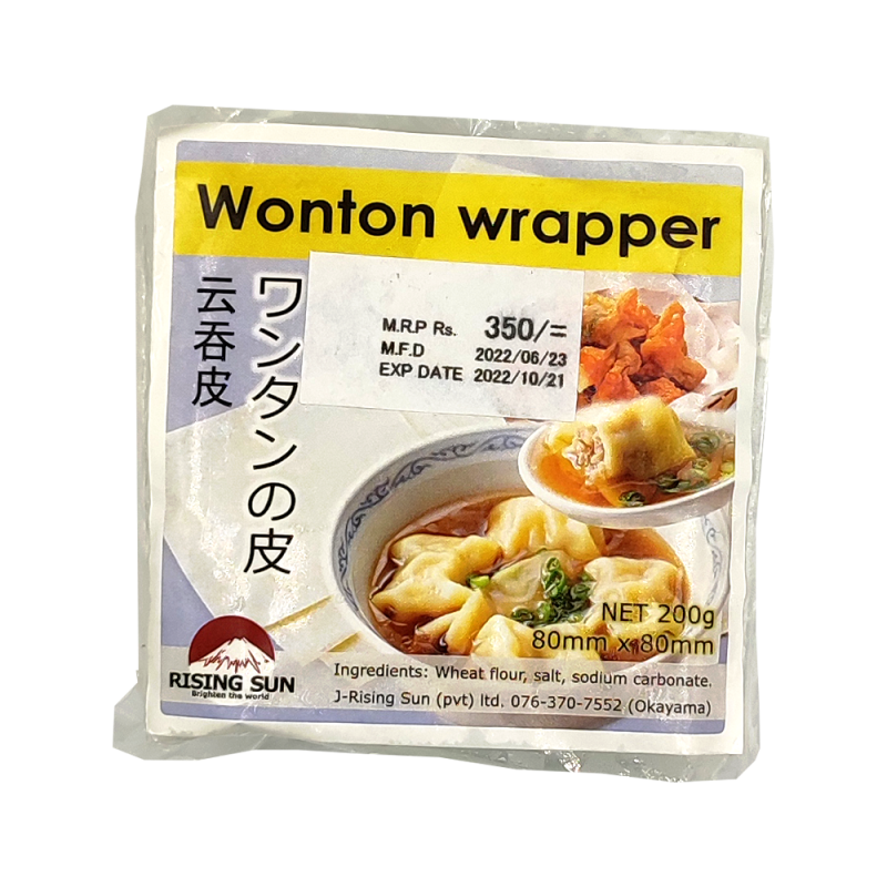 Rising Sun Wonton Wrapper 200g