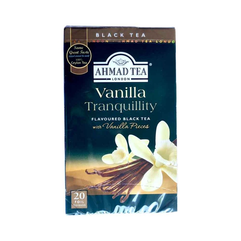 Ahmad Tea / Vanila Flavoured Black Tea/ 40g (20 Tea Bags)
