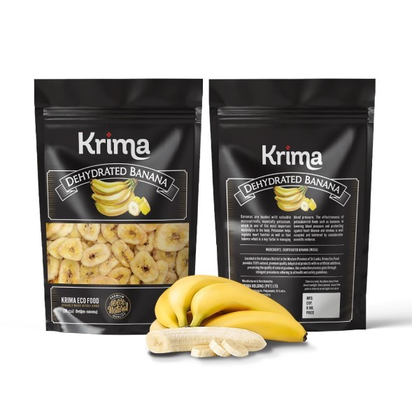 Krima Dehydrated Banana - 100g