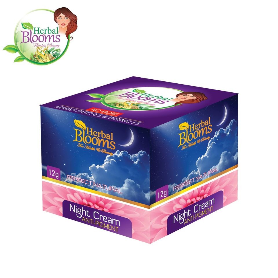 Herbal Blooms Anti Pimentation Night Cream 12g