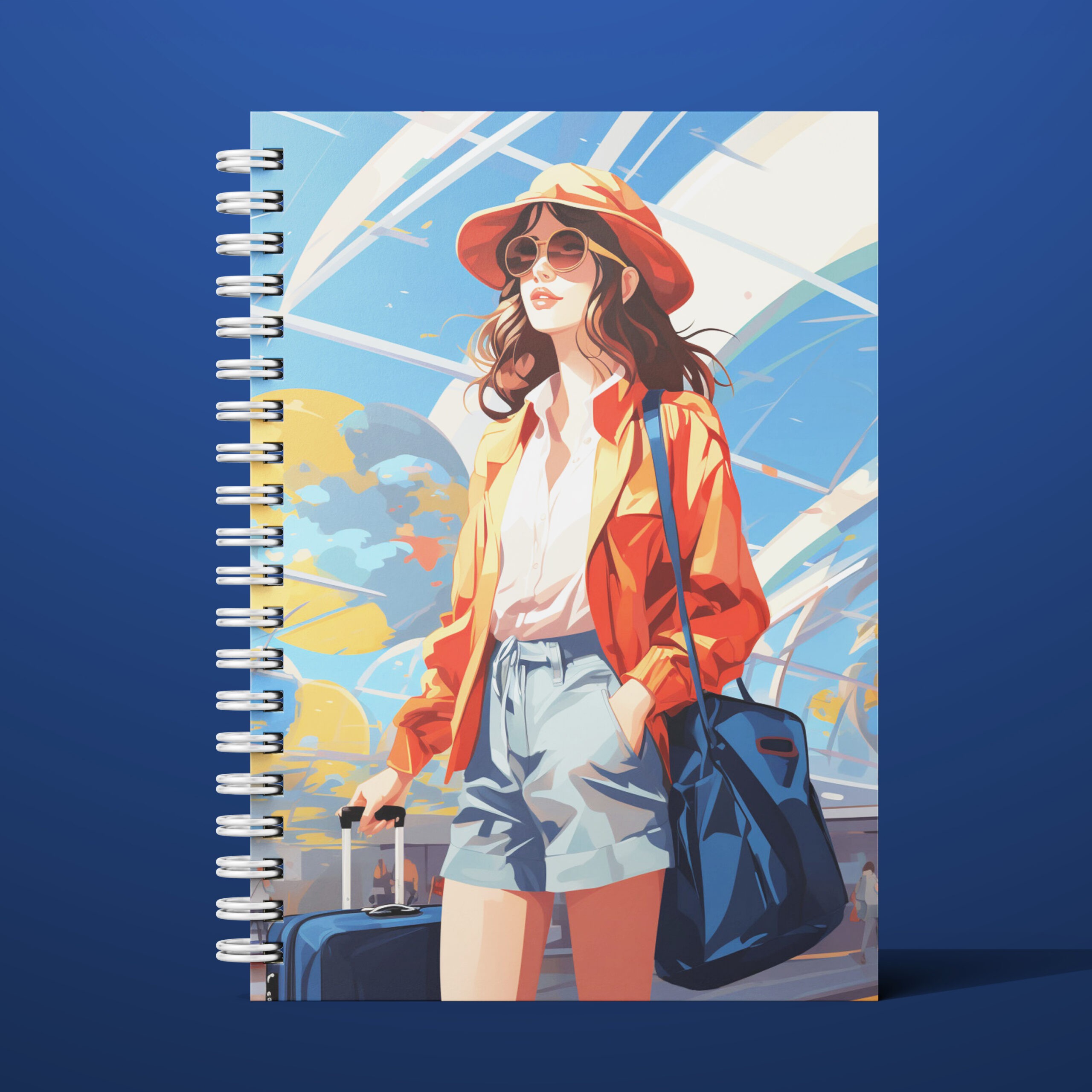 Wander More, Write More. (Notebook design NB00440)