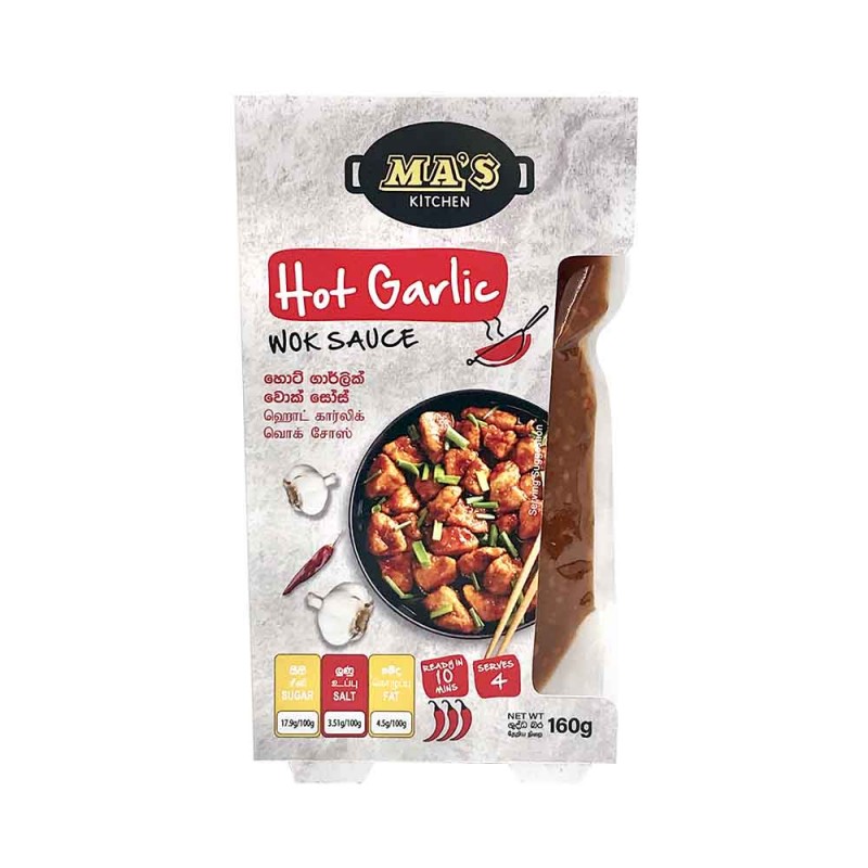 Ma's Kitchen Hot Garlic Wok Sauce 160g