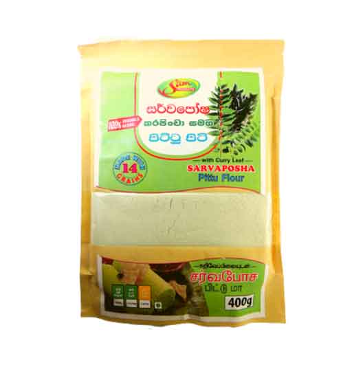 Sarvaposha Pittu Flour With Curry Leaves - 400g