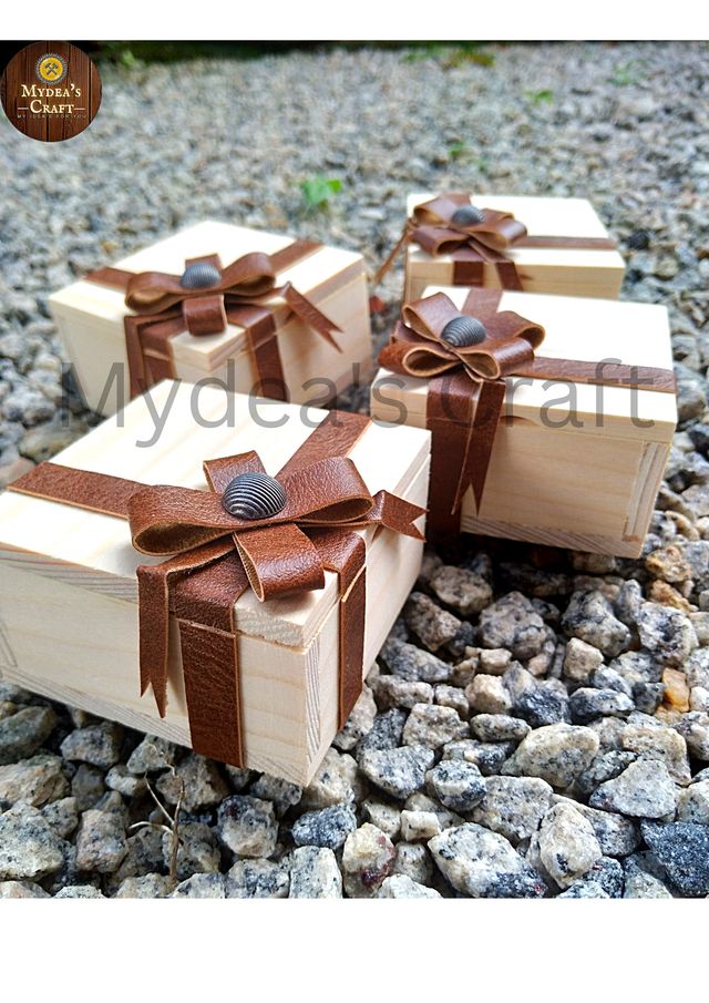 Wooden present Boxes.