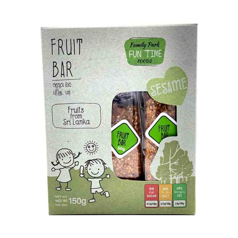 Family Park Fun Tim Foods Fruit Bar 150g