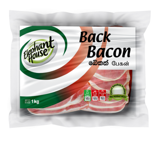 EH Back Bacon 1kg (Sliced)