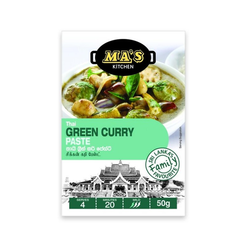 MA's Kitchen Thai Green Curry Paste 60g