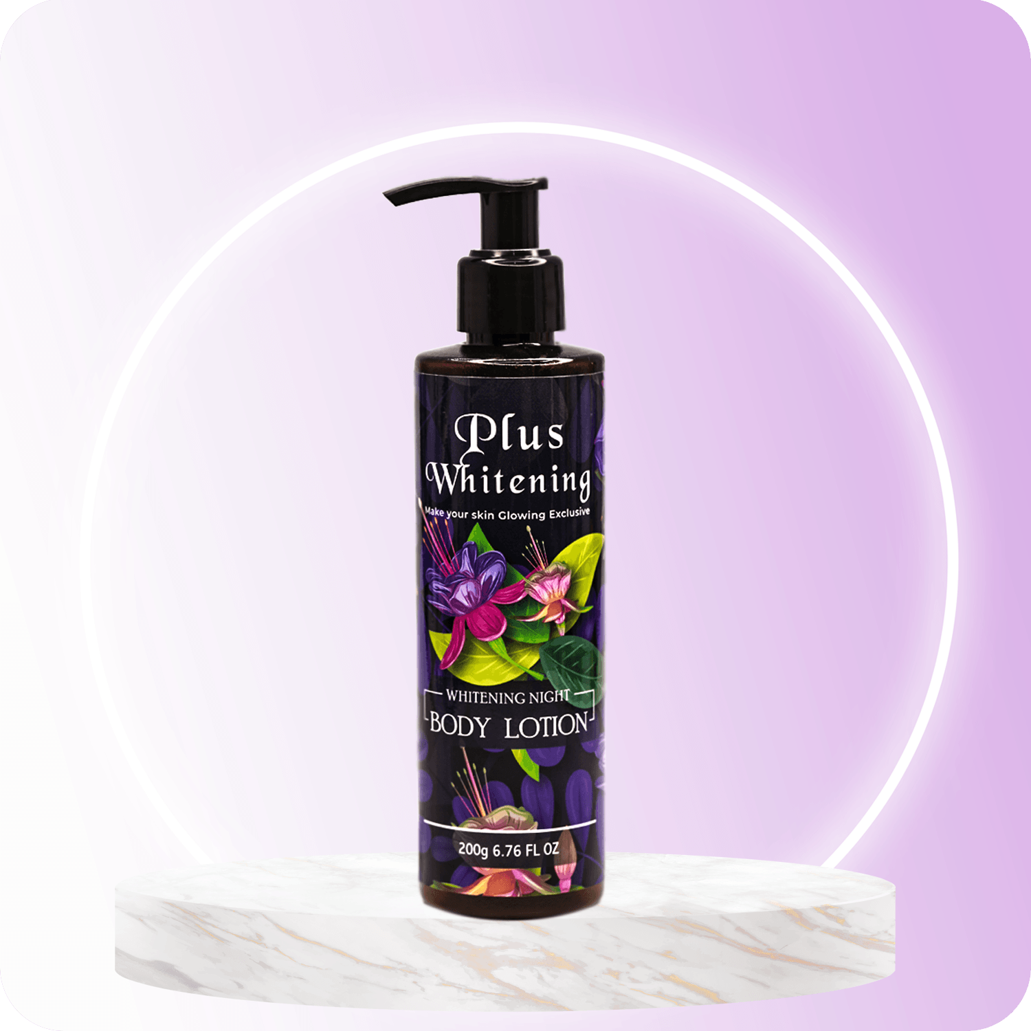 Plus Whitening Night Body Lotion 200g