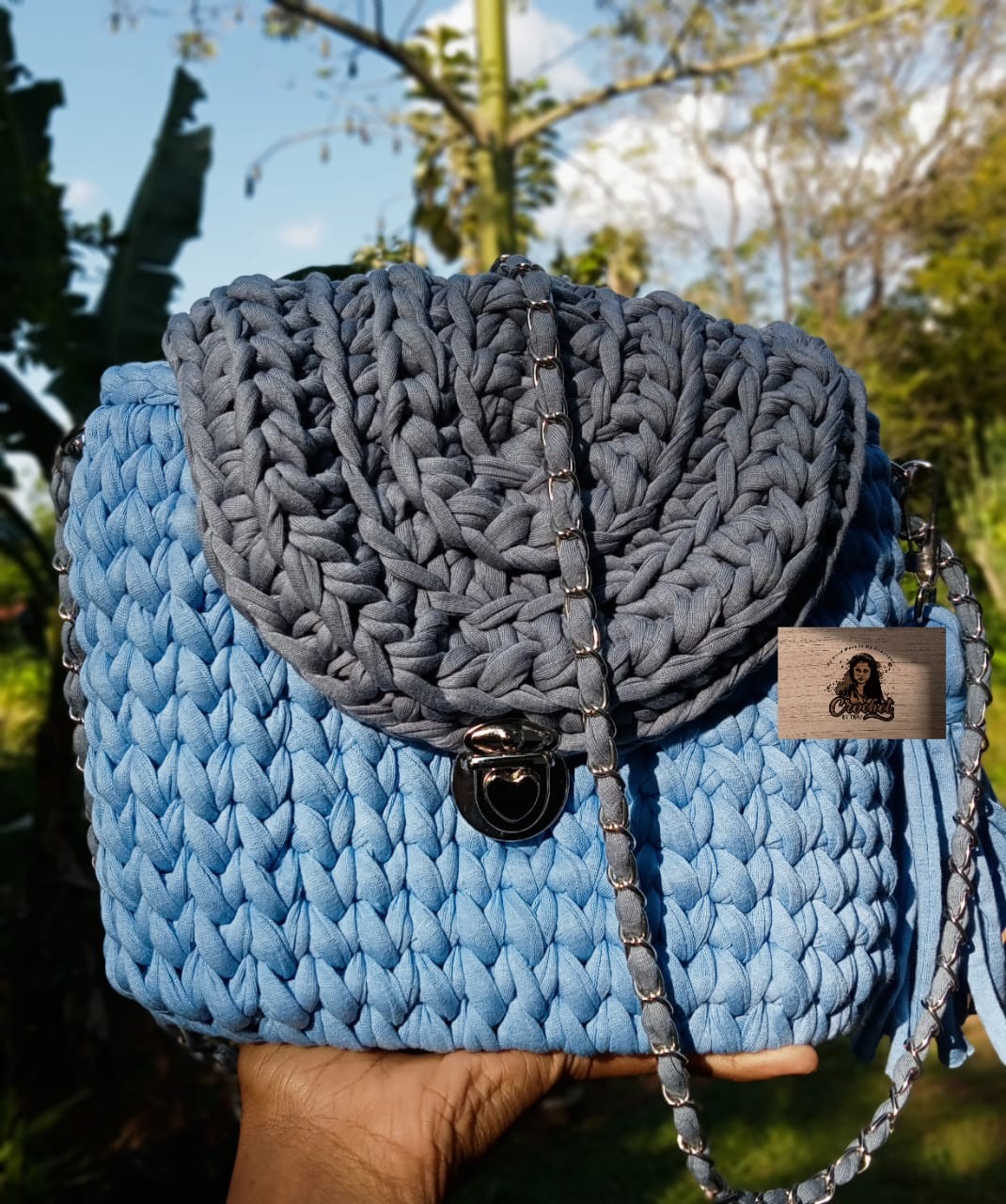Crochet Hand Bags by Thili