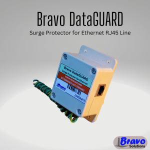 Bravo DataGUARD – Ethernet Line Surge Protector (RJ45)