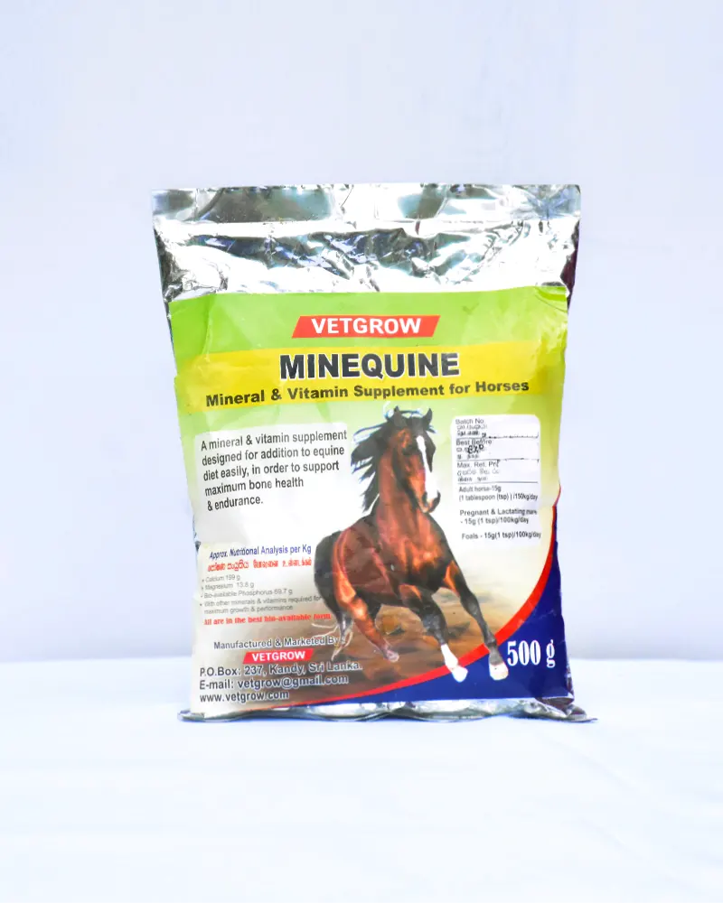 Minequine – Mineral & Vitamin Supplement for Horses