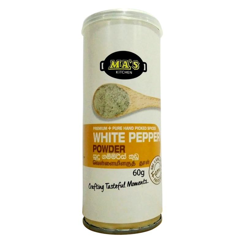 MA's Kitchen White Pepper Powder 60g