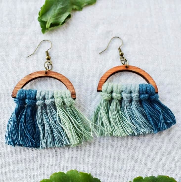 Hand Made Luxury Cotton Ear Rings