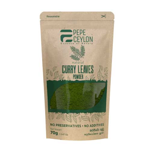 Pepe Ceylon 100% Natural Curry Leaves Powder - 70g