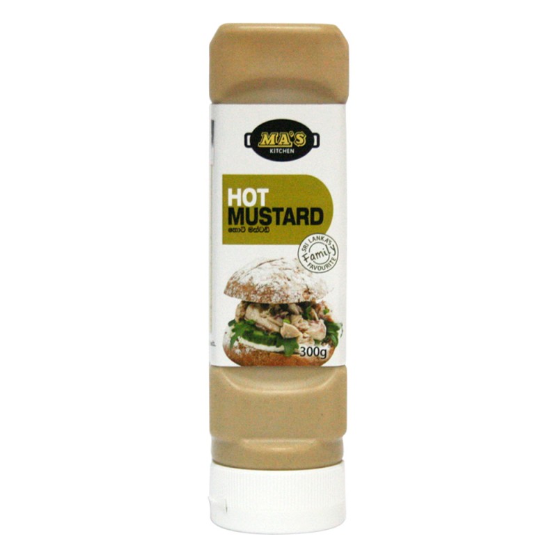 MA's Kitchen Hot Mustard 300g