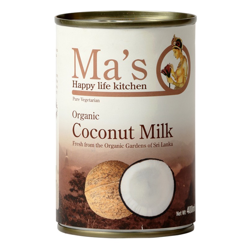 MA's Organic Coconut Milk 400ml