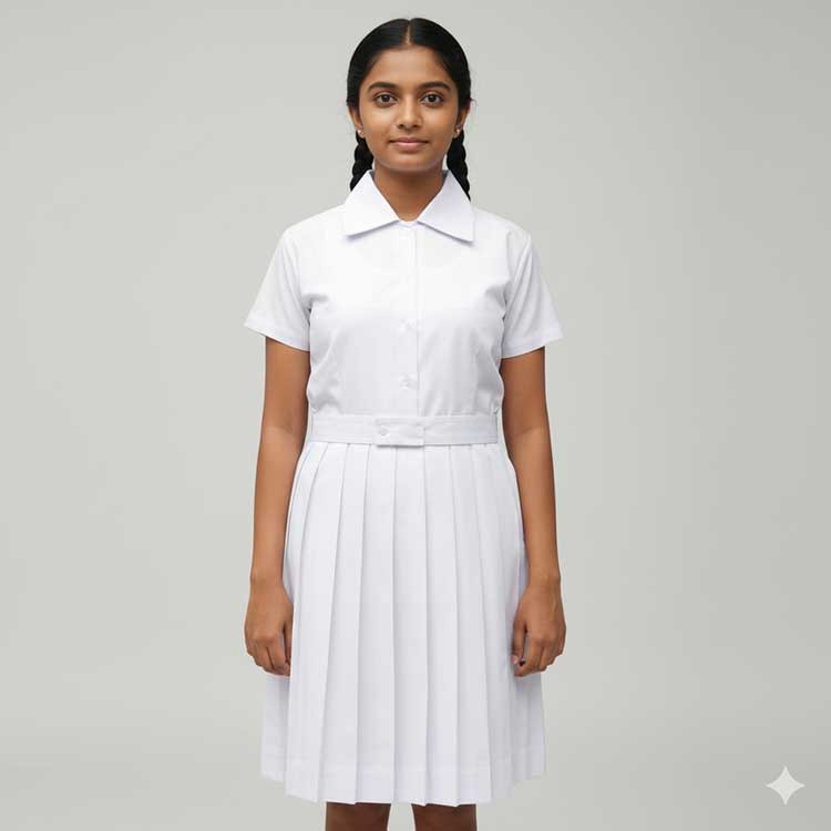 Musaeus College School Uniform Girls' Frock – Premium Quality & Comfortable