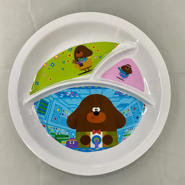 HEY DUGGEE DIVIDED PLATE