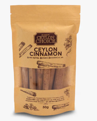 Harrow Ceylon Choice Cinnamon Sticks Zip-Lock Pouch