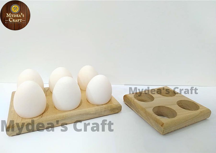 Wooden Egg Halder 6 egg