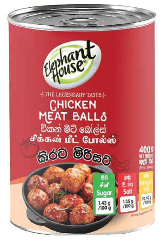 Canned Chicken Meatballs (KR/MR) 400g