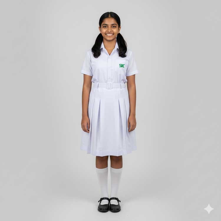 St. Bridget’s College School Uniform Girls' Frock – High-Quality & Comfortable