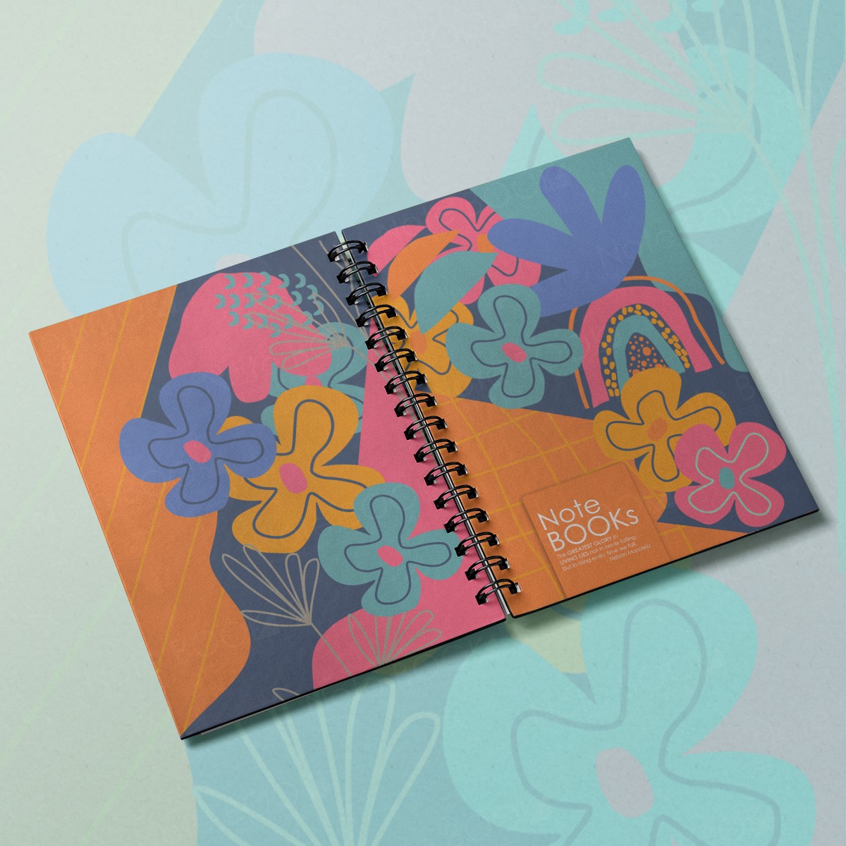 Stylish and Durable Notebook for Professionals (Notebook design NB00423)